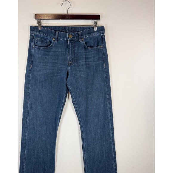 DL1961 Mens Jeans Blue Vince Casual Straight Denim Performance Medium Wash 31x30 - Picture 5 of 12